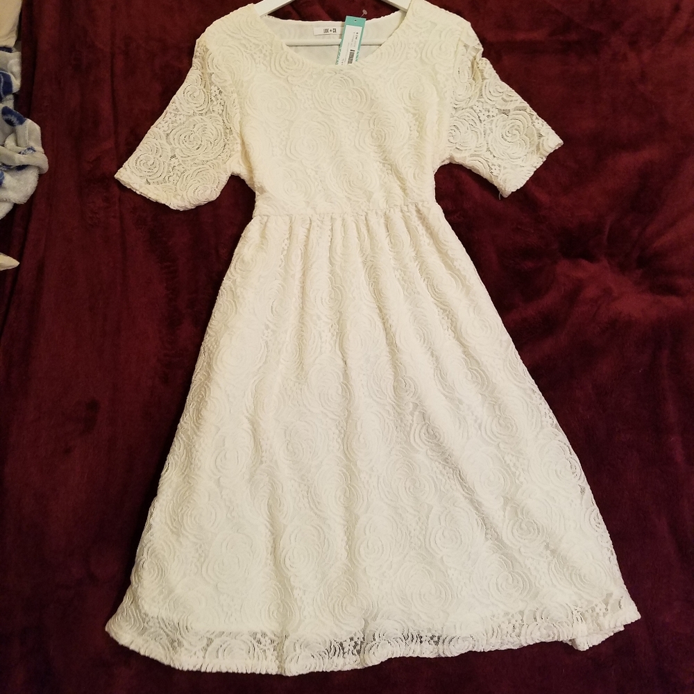 Off White (Maternity) Dress